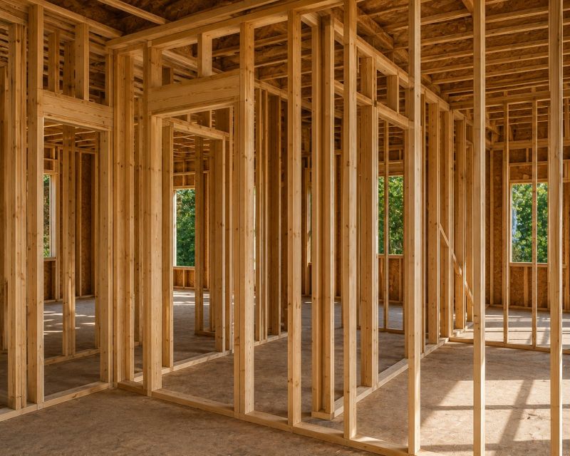 Home Addition Framing in Kansas City, KS